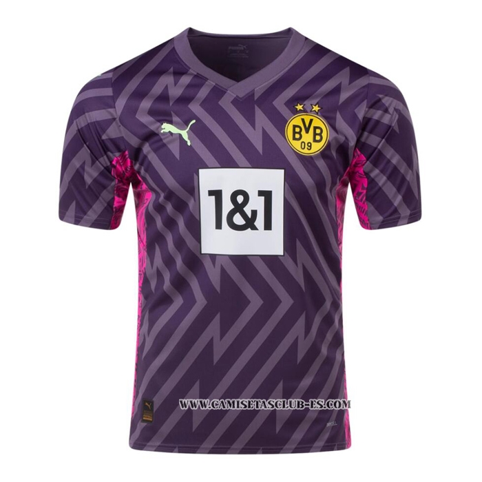 Camiseta Borussia Dortmund Portero 23-24 Purpura